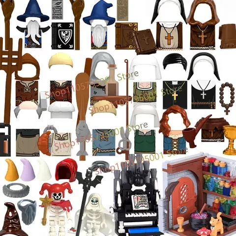 Bausteine-Figuren-Set