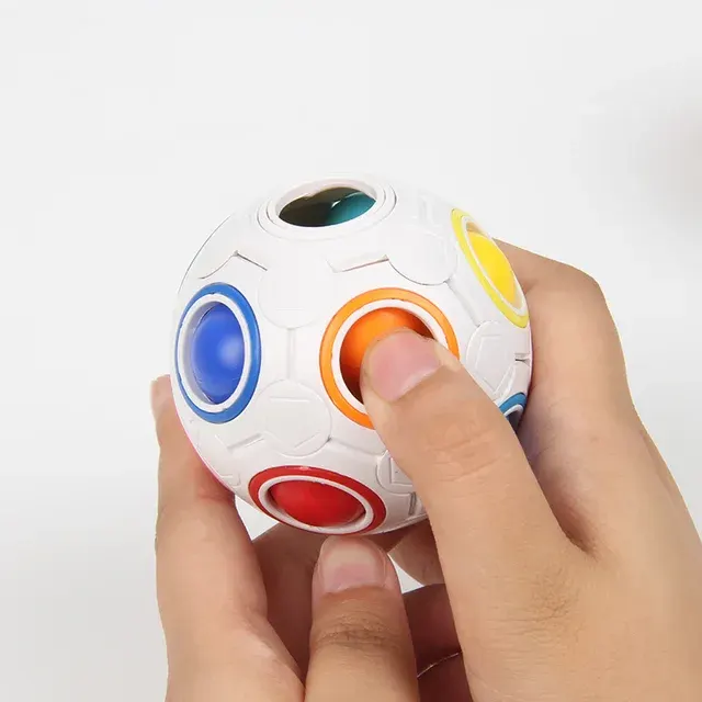 Regenbogen Antistress Zappel-Cube für Kinder 3