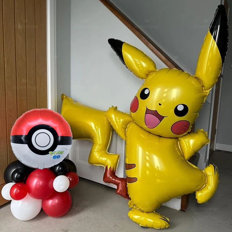 Pikachu-Folienballon-Set für Kindergeburtstag 2