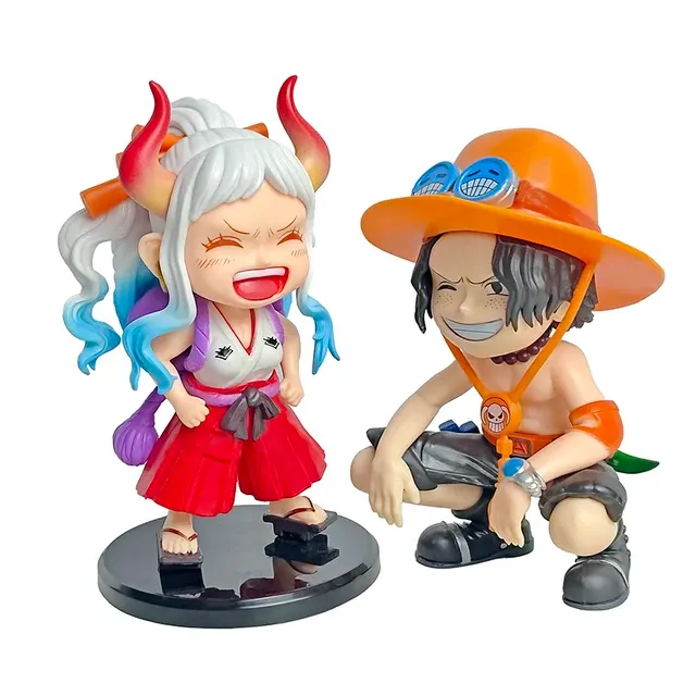 Sitzende Q-Version Anime-Figur Ruffy 2