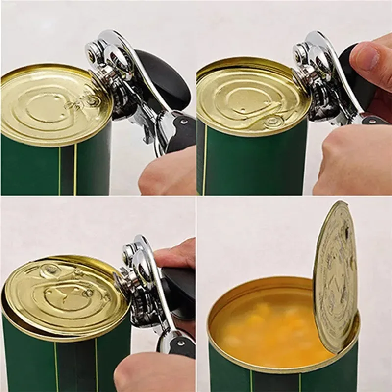 Edelstahl-Dosenöffner mit Griff 4