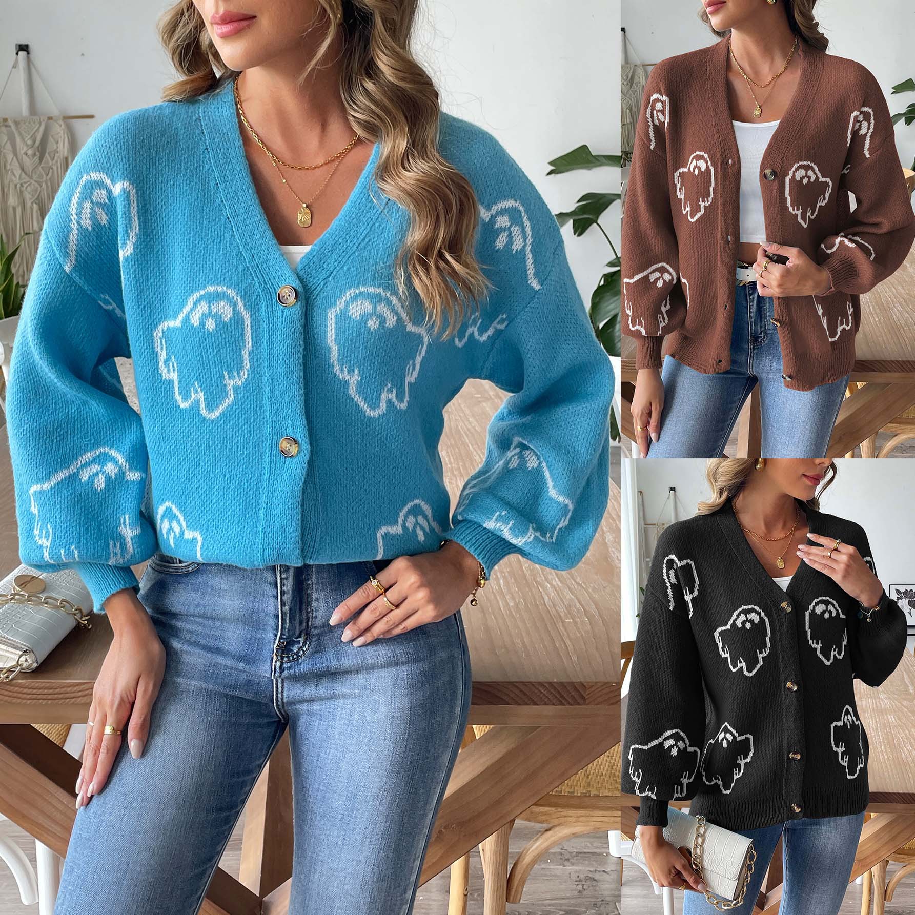Damen-Strickmantel
