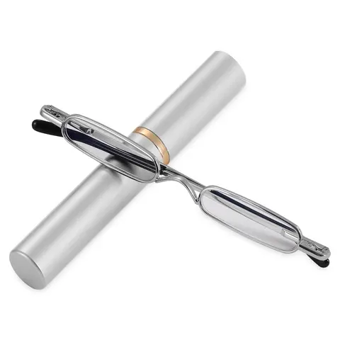Schlanke Röhrenlesebrille