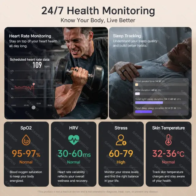 Gesundheits-Smartring 4