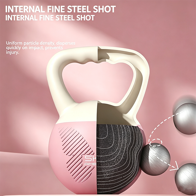 Weiche Gusseisen-Kettlebell für Frauen 2