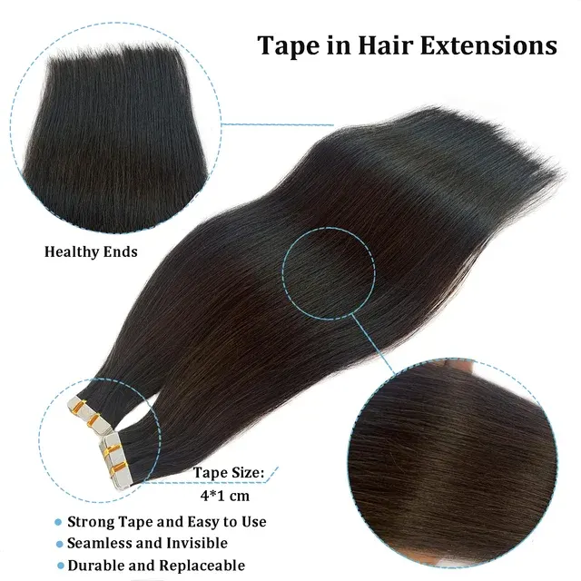 Tape-In-Haarverlängerungen 4