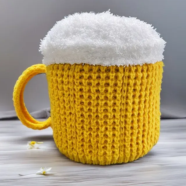 Bierkrug-Strickmütze 4