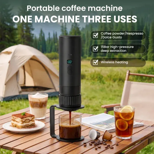Tragbare Mini-Espressomaschine 3