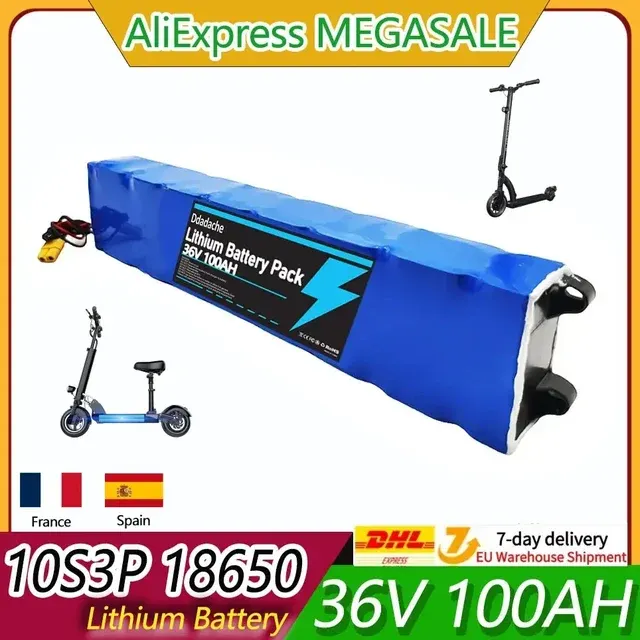 36V 100Ah Akkupack für E-Scooter 2