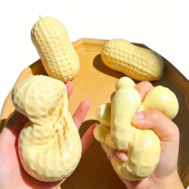 Erdnuss-Stressball mit Knistereffekt 2