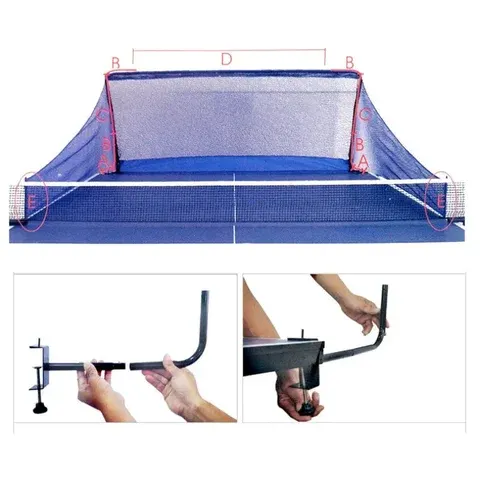 Tischtennis-Ballfangnetz