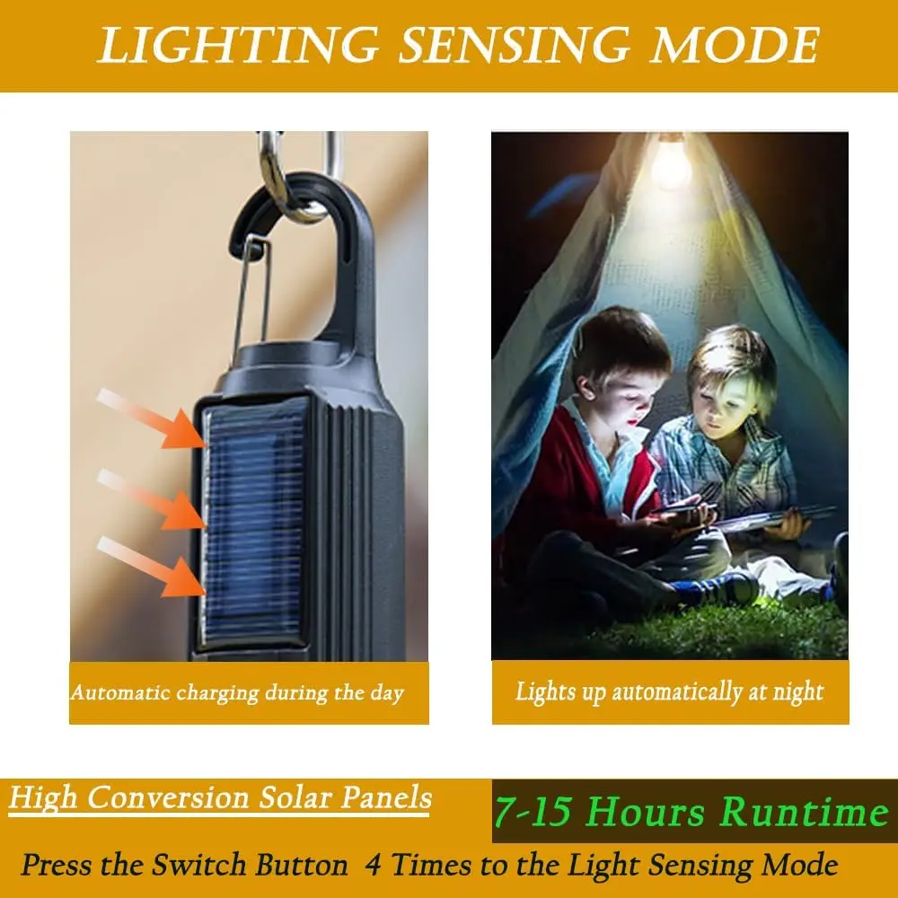 Solar-Campinglampe 4