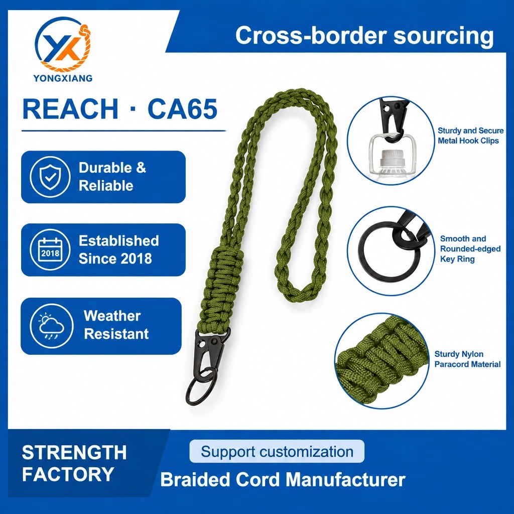 Paracord-Halsband-Schlüsselband 2