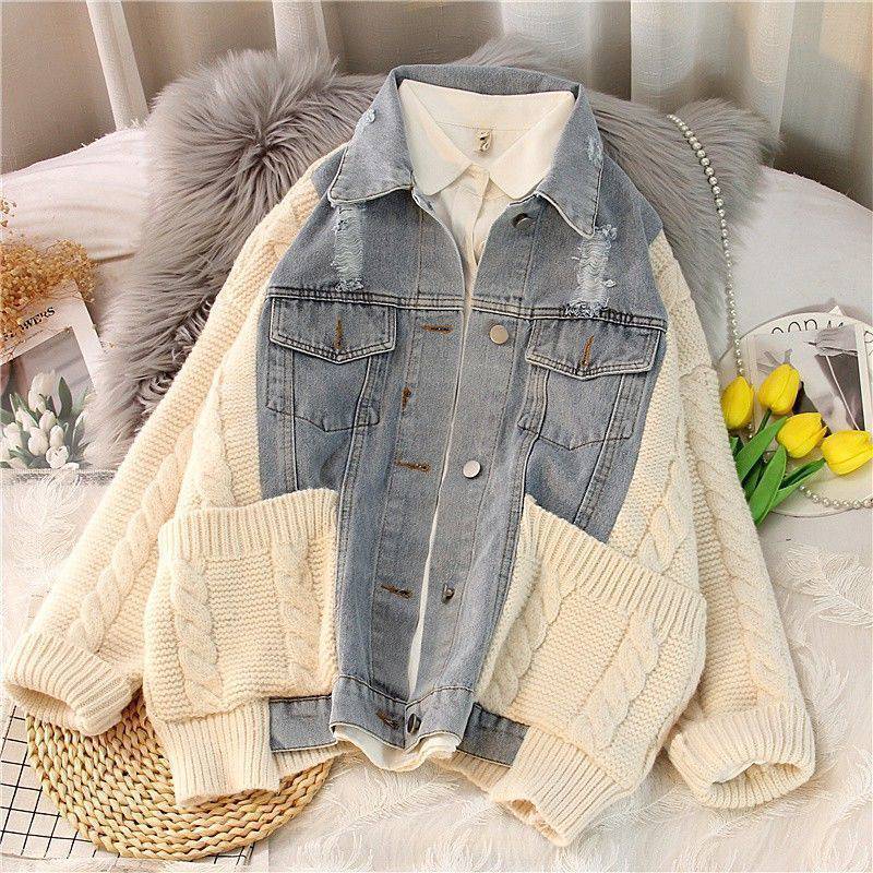 Damen-Strickjacke