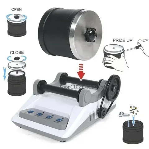 Steinpoliermaschine-Set