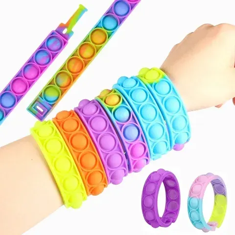 Push-Bubble Silikonarmband