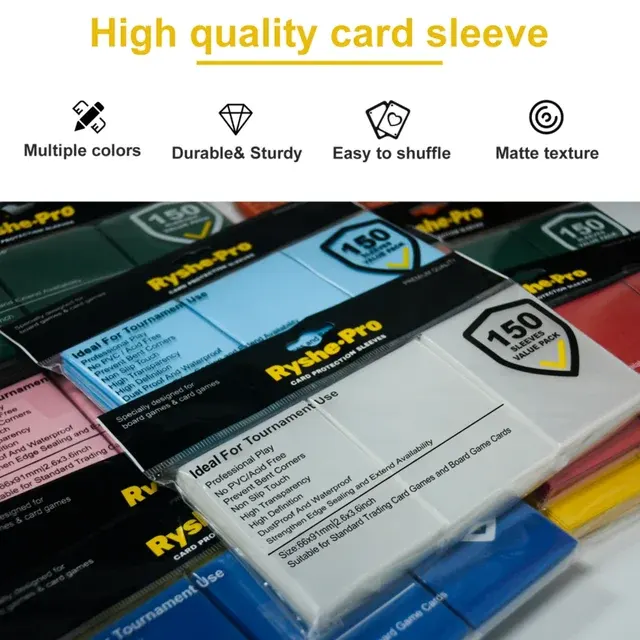 Premium Kartenhüllen Standardgröße 150 Stück 2