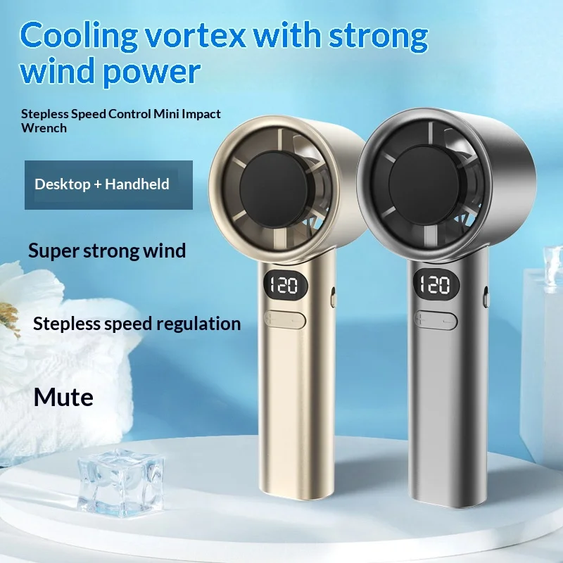 Tragbarer USB-Handventilator, aufladbar