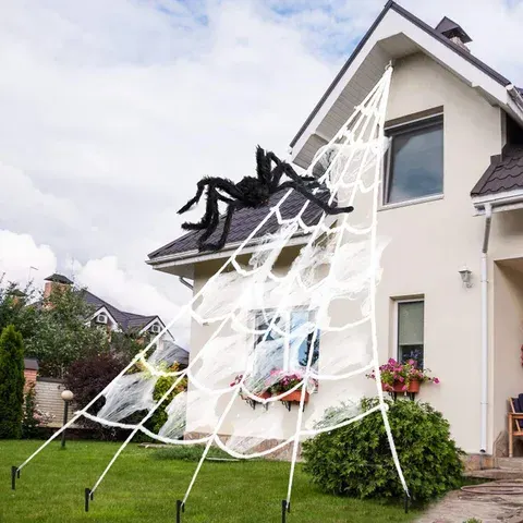 Halloween-Spinnennetz