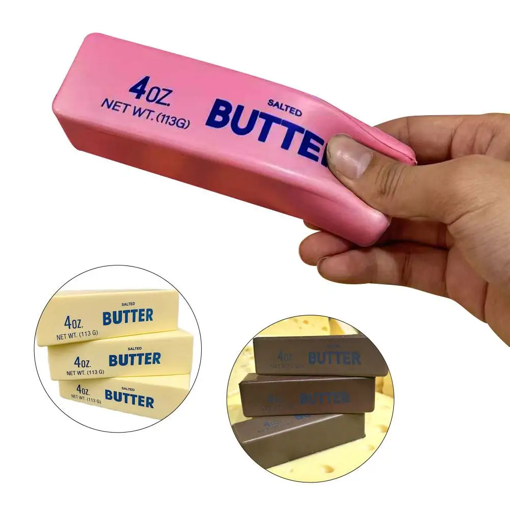 Butter-Toast Squishy Stressabbau-Spielzeug 4