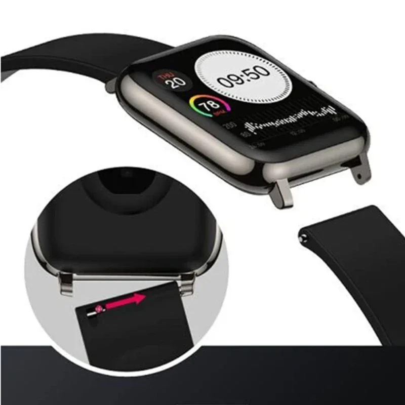 Silikon-Uhrenarmband 20/22 mm, universal 4