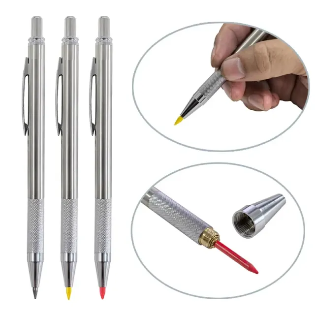 Automatik-Zimmermannsbleistift 2,8 mm Set 2