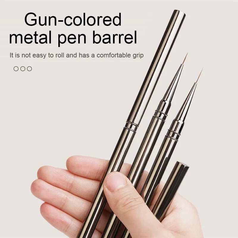 Nagel-Liner-Pinsel Set, 6–18 mm Linien 3