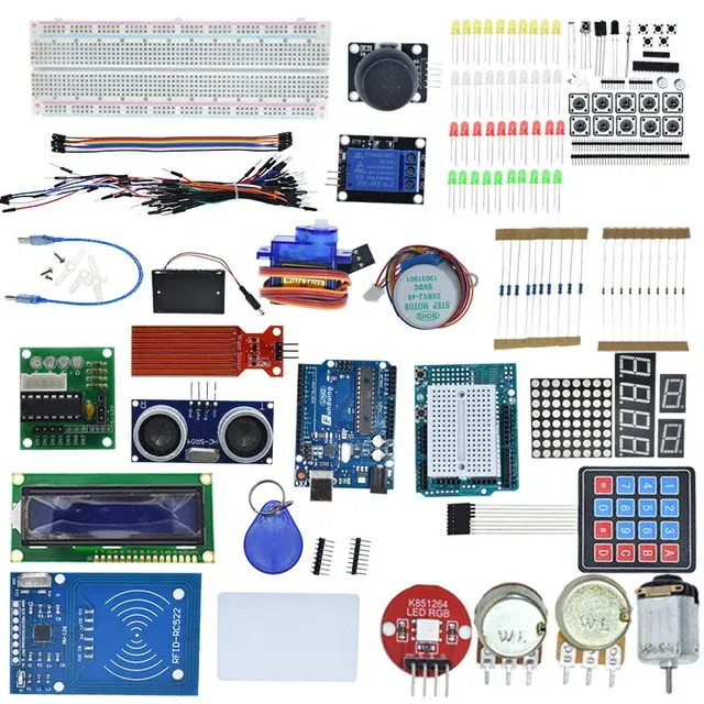 Arduino Uno R3 Starter-Set mit Steckbrett 4