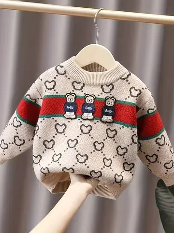 Jungen-Fleece-Pullover