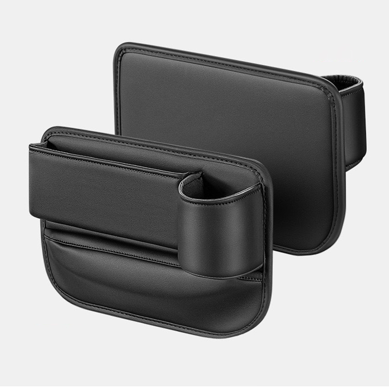Leder-Autositzspalt-Organizer mit Ablagefach