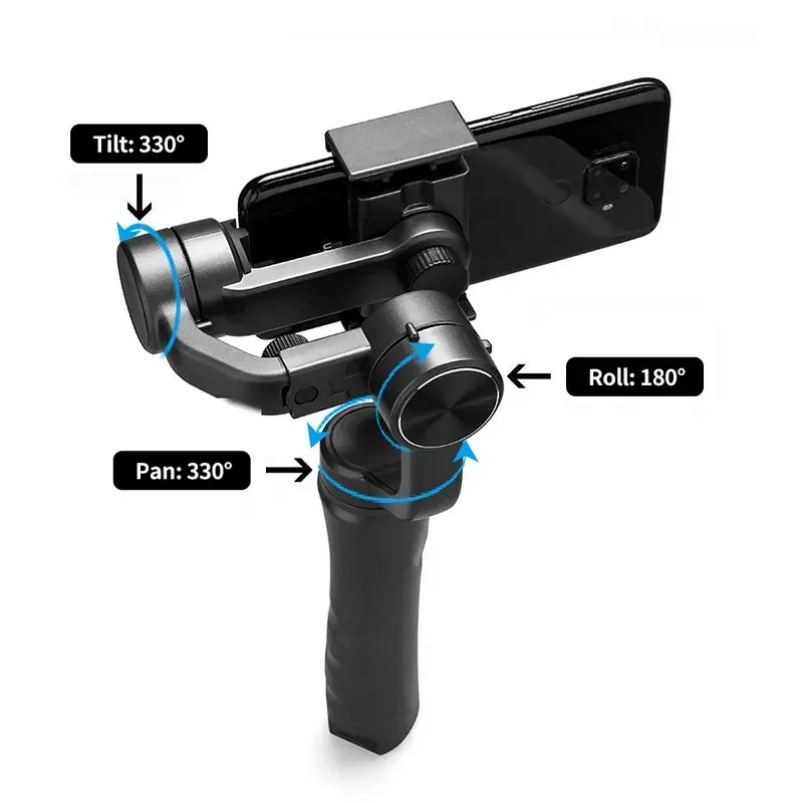 3-Achsen-Gimbal mit KI-Tracking und 360°-Drehung 3