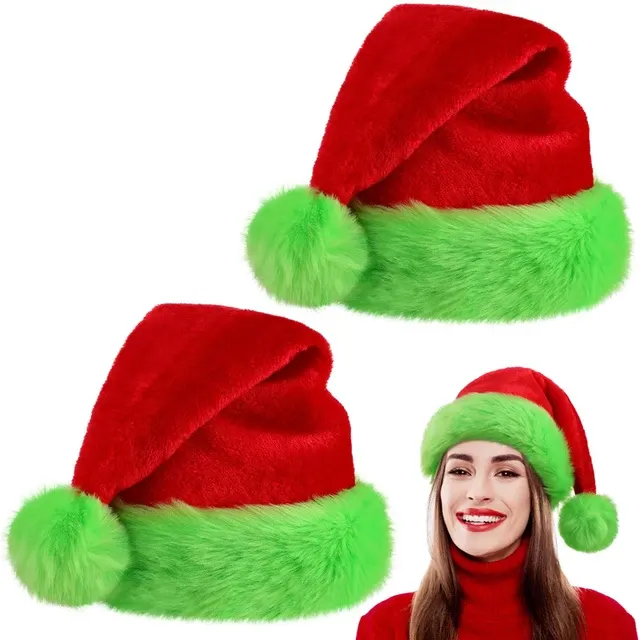 Plüsch-Weihnachtsmütze 2