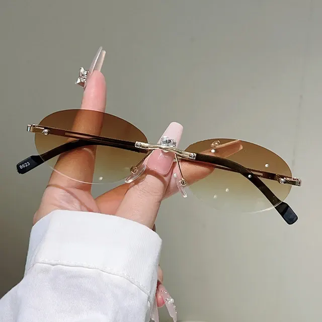 Ovale Sonnenbrille 3