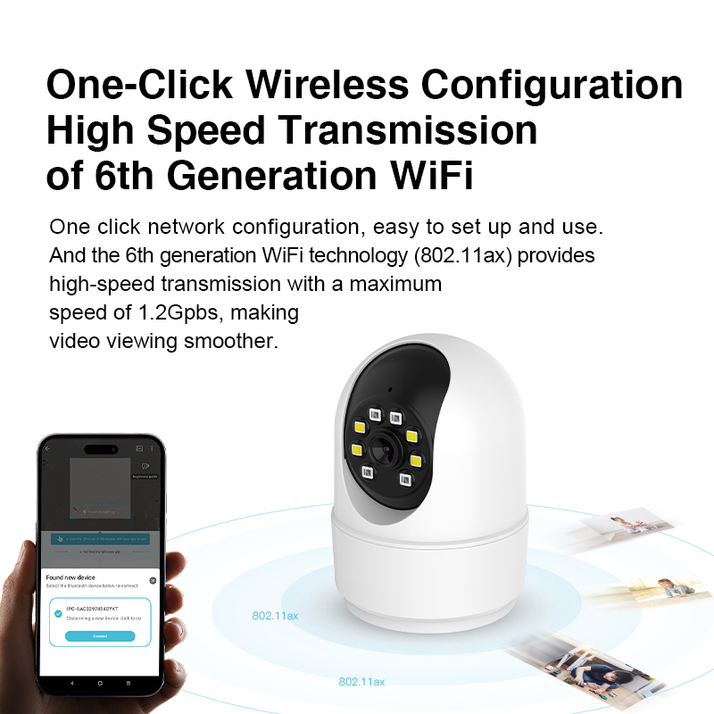 1080P WLAN Innenkamera mit Schwenkfunktion 4