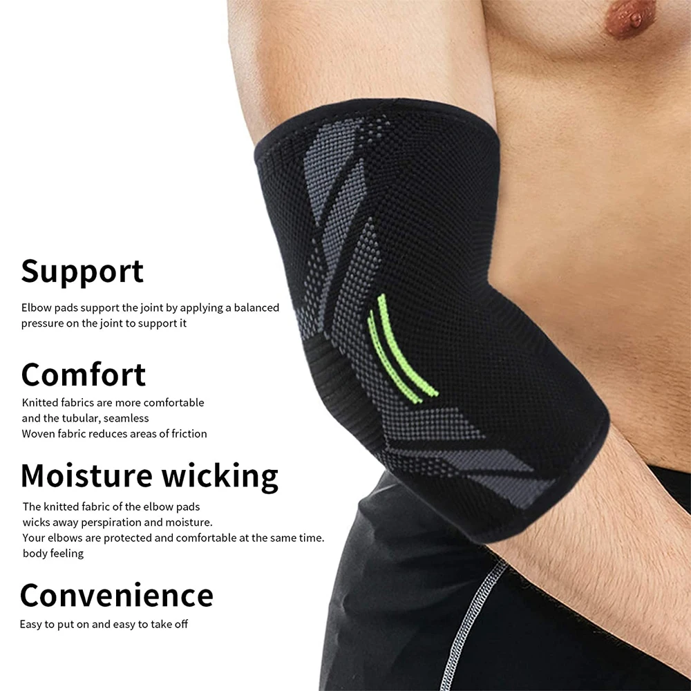 Schweißabsorbierende Ellenbogenbandage für Sport 2
