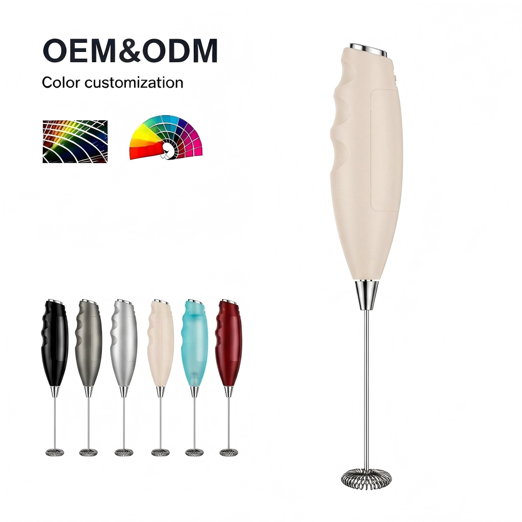 Mini Milchaufschäumer Handmixer batteriebetrieben