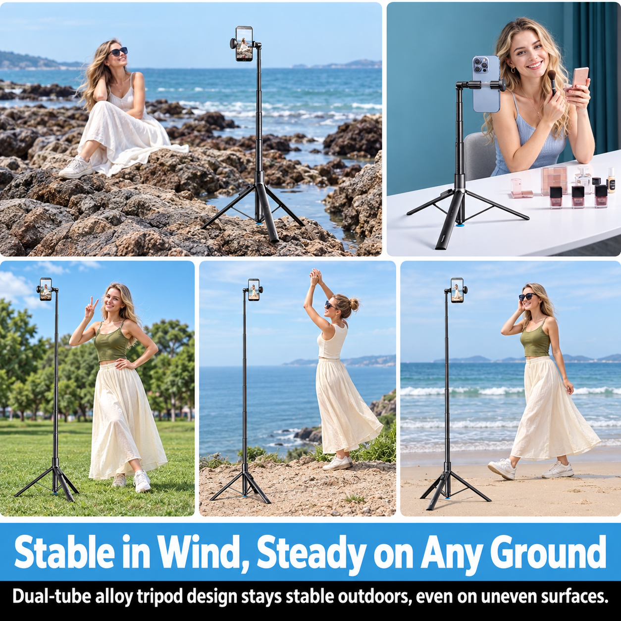 Selfie-Stick mit Stativ 4