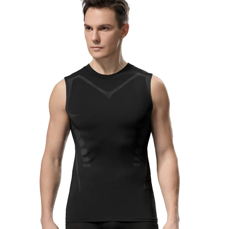 Kompressions-Tanktop für Herren, Fitness 2
