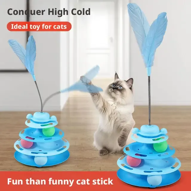 Katzen-Drehspielzeug 4