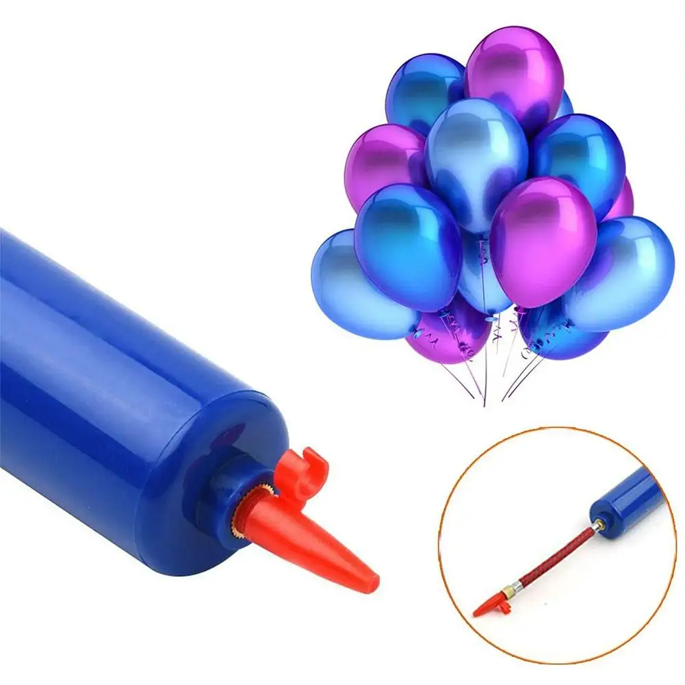 Tragbare Handluftpumpe mit Nadel für Bälle 4
