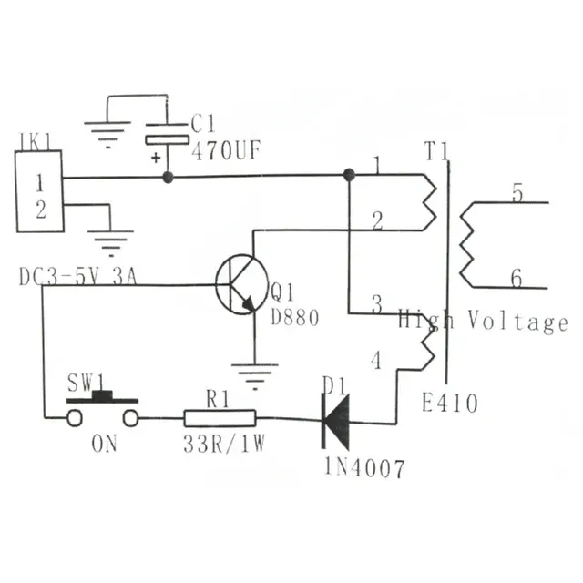 Lichtbogen-Zünder-Bausatz 3