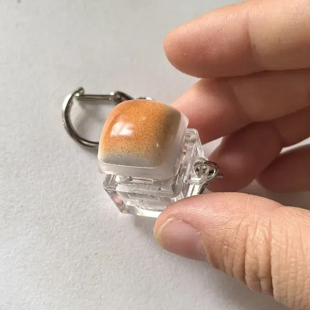 Brot-Design Zappel-Keycap als Schlüsselanhänger 3