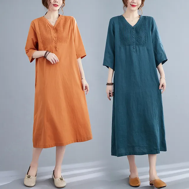 Leinenkleid 1