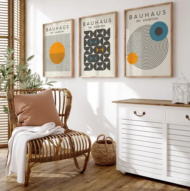 Abstraktes Leinwand-Wandbild 4