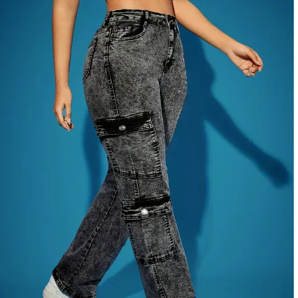 Camouflage-Cargojeans 4