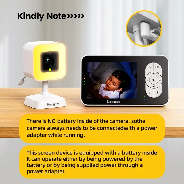 Babyphone mit Kamera 4