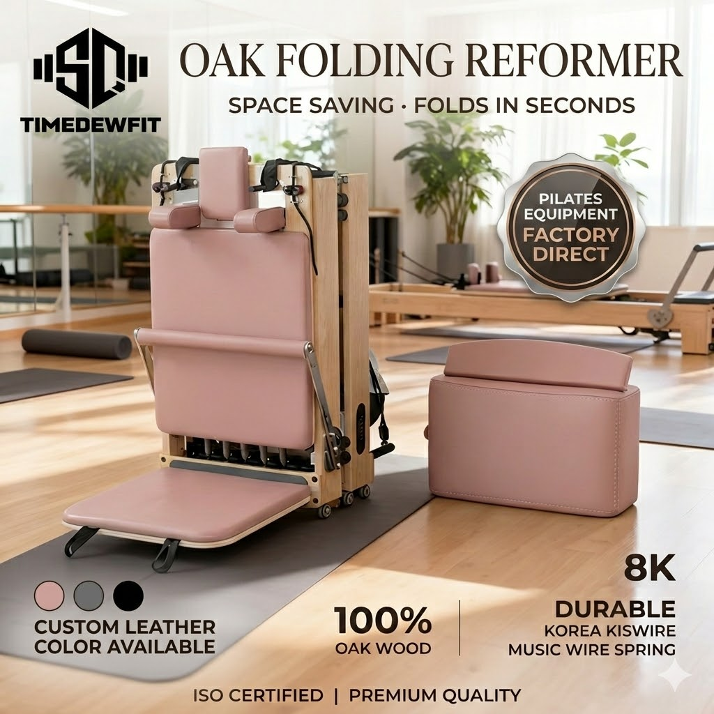 Eichenholz-Pilates-Reformer 3