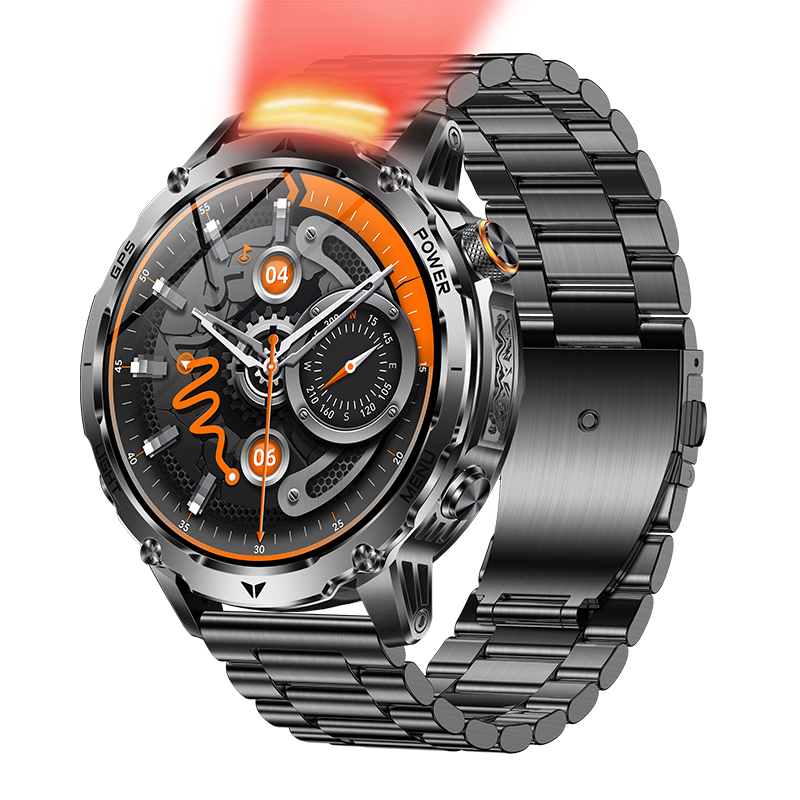Robuste Outdoor-Smartwatch mit GPS und IP68 2