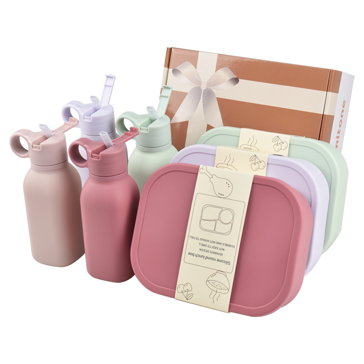 Bento-Box-Set für Kinder mit Besteck
