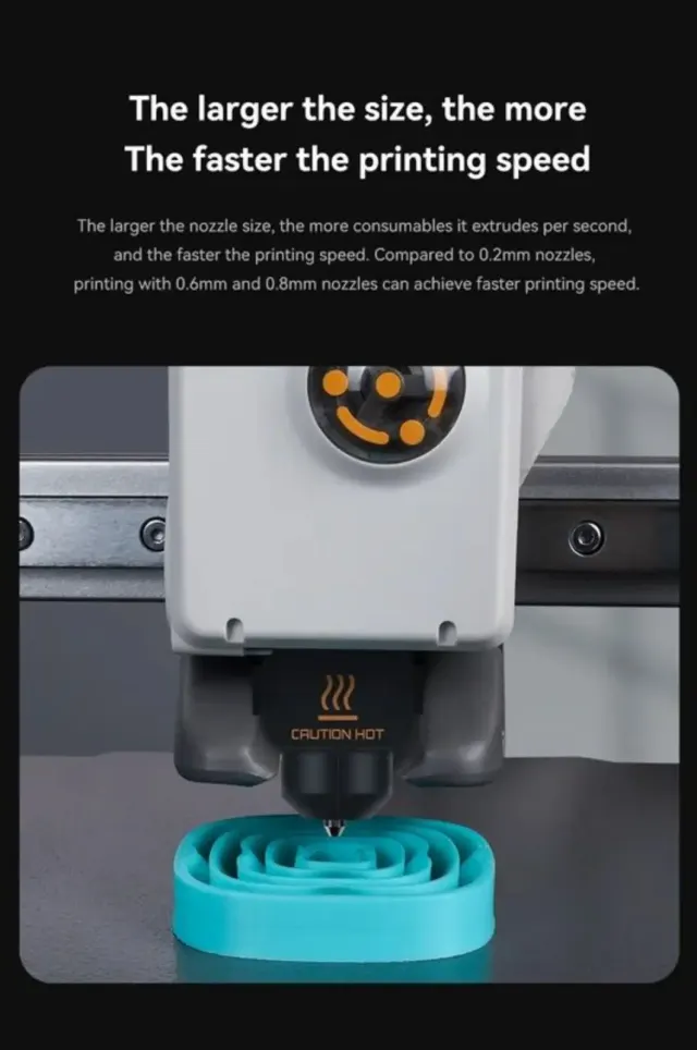 Hotend-Kit für Bambu Lab A1 mit Stahldüse 2
